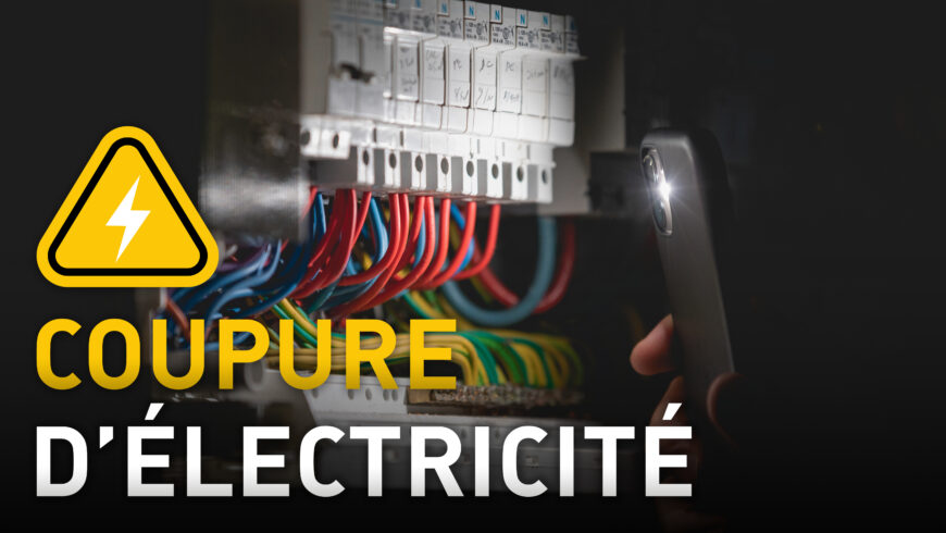 Information publique : Coupure d'électricité le 23/09/2024