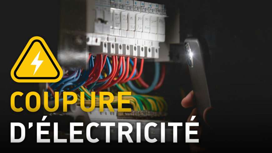 Information publique : Coupure d’électricité le 07/04/2025