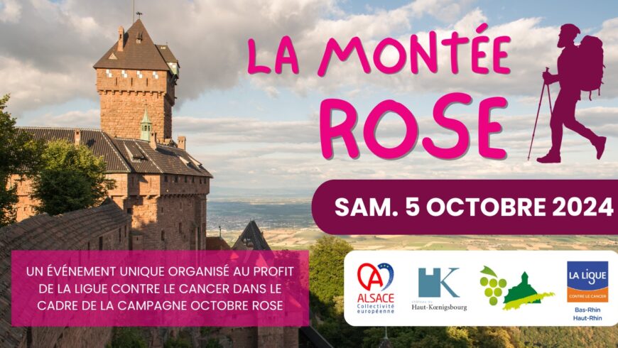 La Montée Rose, une marche solidaire vers le Haut-Koenigsbourg