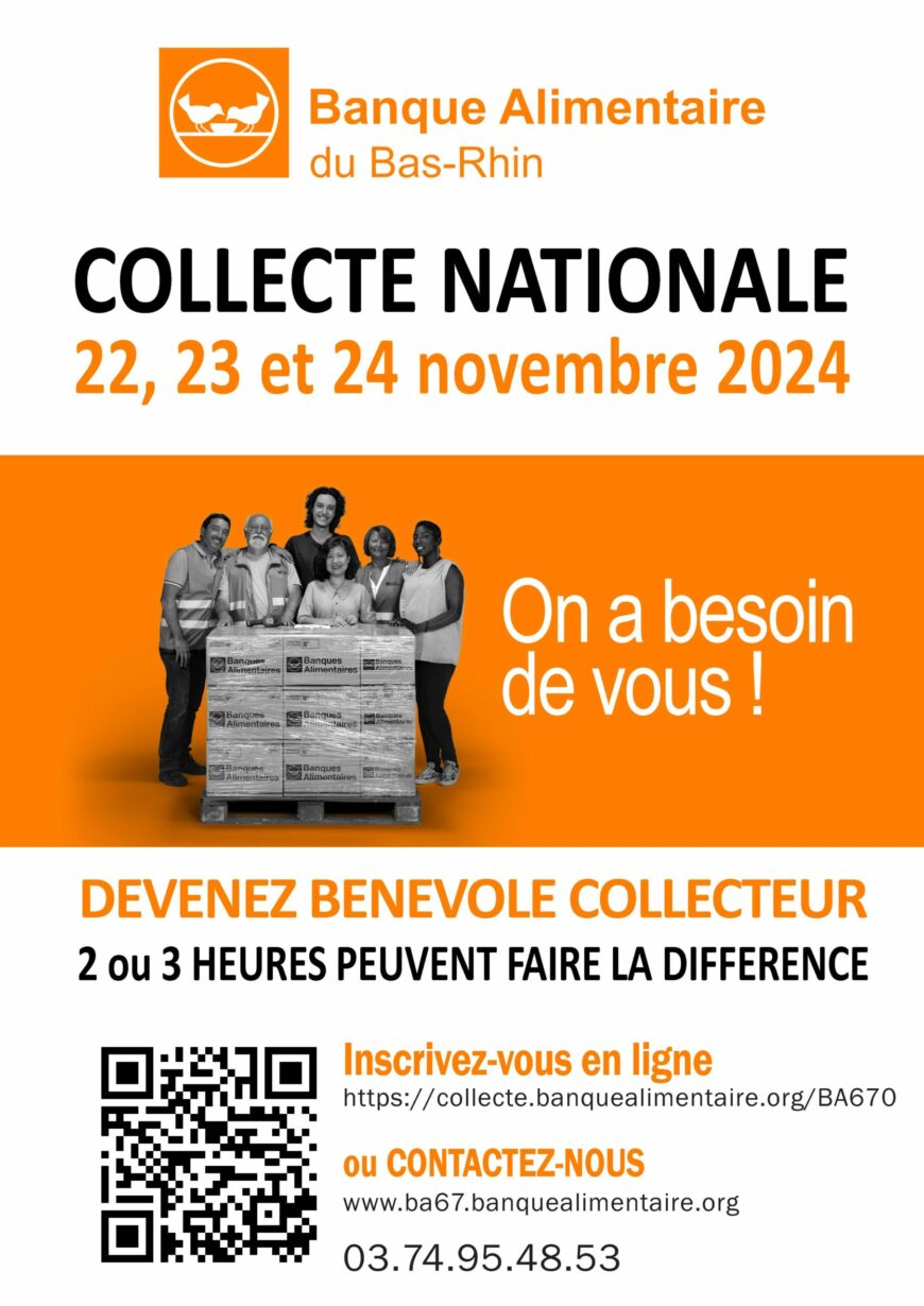 Campagne de Collecte Nationale de denrées alimentaires 2024