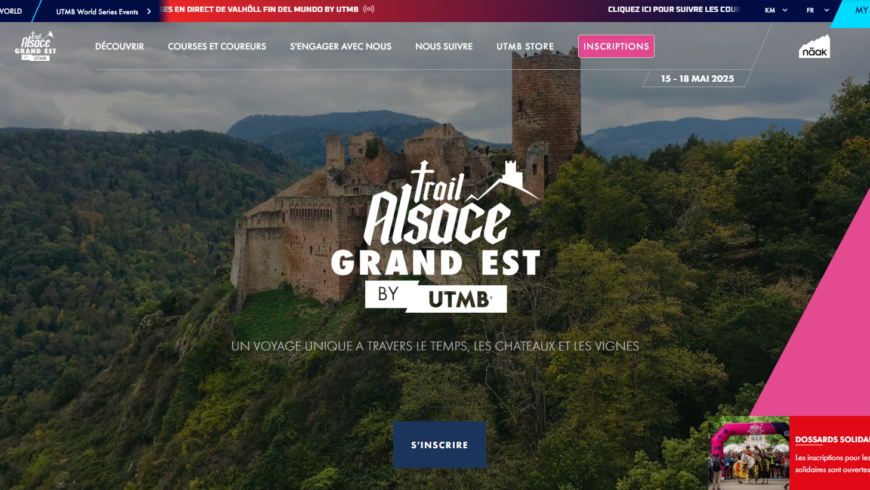 Trail Alsace Grand Est by UTMB : Recherche de bénévoles les 16 et 17 mai 2025 !